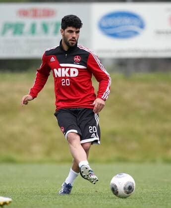 Fussball, 1. BL, 1. Bundesliga, Saison 2013 2014, Herren, Deutschland, Trainingslager, 27.06.2013 v.l. Freisteller, Einzelbild, Aktion, Ganzkörper, Ganzfigur, Einzelaktion, Muhammed Ildiz, 1. FC Nürnberg,