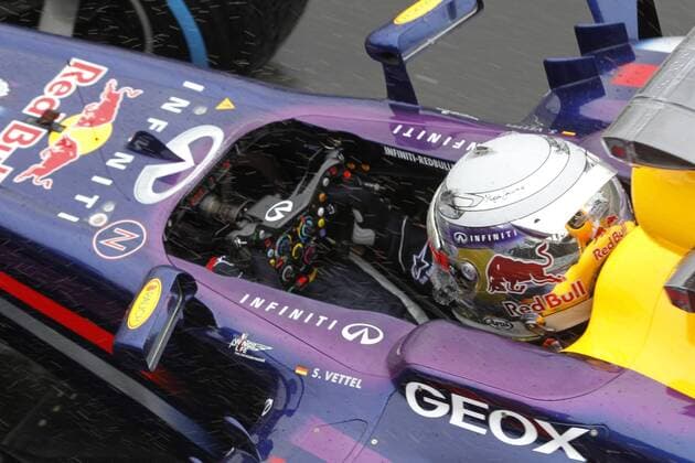 Motorsports: FIA Formula One World Championship 2013, Grand Prix of Great Britain, 1 Sebastian Vettel (GER, Infiniti Red Bull Racing), xHOCHxZWEIx
