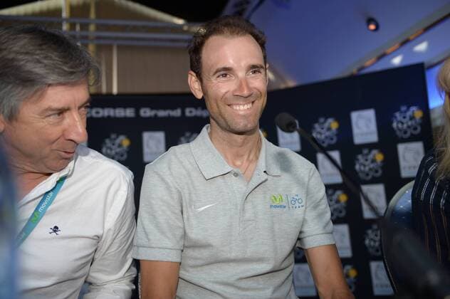2013, conferenze stampa 2 vigilia Tour de France 2013, Movistar 2013, Valverde Alejandro, Porto Vecchio nave Mega Smeralda 