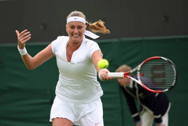 TENNIS - WTA, Wimbledon 2013 LONDON,ENGLAND,28.JUN.13 - TENNIS - WTA Tennis Damen Tour, Wimbledon 2013, Grand Slam. Bild zeigt Petra Kvitova (CZE). 