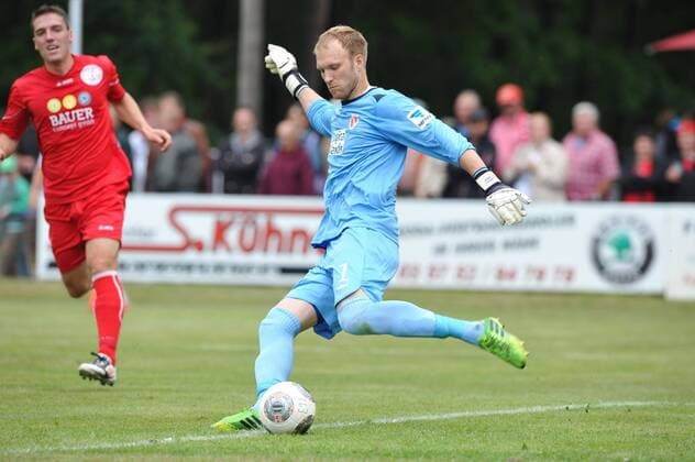 2. Fußball-Bundesliga - Saison 2013 14 - Testspiele des FC Energie Cottbus: FCE gegen VFC Plauen in Klettwitz: 2. Fußball-Bundesliga - Saison 2013 14 - Testspiele des FC Energie Cottbus: Robert Almer