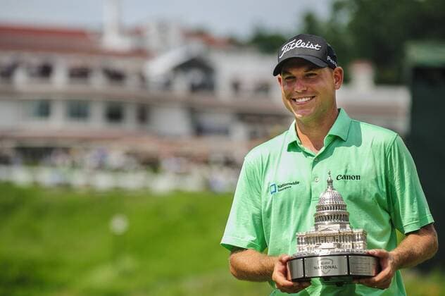 June 30, 2013 - Bethesda, MD, USA - Bill Haas wins the AT&T National at Congressional Country Club in Bethesda, Maryland, Sunday, June 30, 2013. AT&T National - ZUMAm67