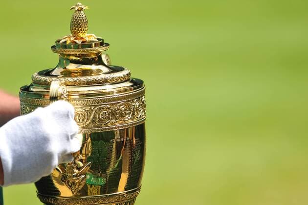 Die Trophäe der Herren - Wimbledon TENNIS : Wimbledon 2013 - 01 07 2013 