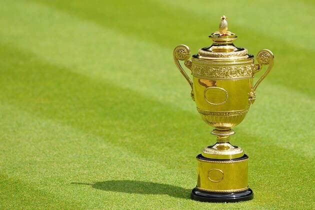 Die Trophäe der Herren - Wimbledon TENNIS : Wimbledon 2013 - 01 07 2013 