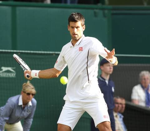 Wimbledon 2013 Day07 Novak Djokovic SRB.