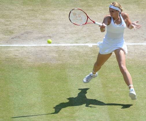 Sabine Lisicki of Germany during the Women s Final at the Wimbledon Tennis Championships The All England Lawn Tennis Club, Wimbledon, United Kingdom Saturday, 6th July 2013 AndrewxParsonsx xi-Images  IIM-0190-0006