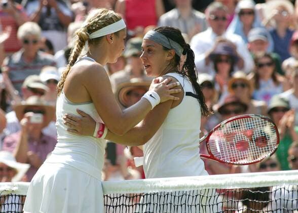 Wimbledon 2013 Day12 Marion Bartoli FRA Sabine Lisicki GER.