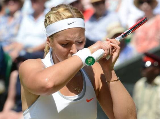 Tennis - 2013 Wimbledon Championships - Womens Final Sabine Lisicki breaks down in tears 