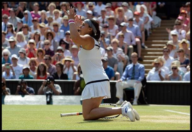 France s Marion Bartoli wins her first Grand Slam title in the Women s Final at the Wimbledon Tennis Championships The All England Lawn Tennis Club, Wimbledon, United Kingdom Saturday, 6th July 2013 AndrewxParsonsx xi-Images  IIM-0190-0028