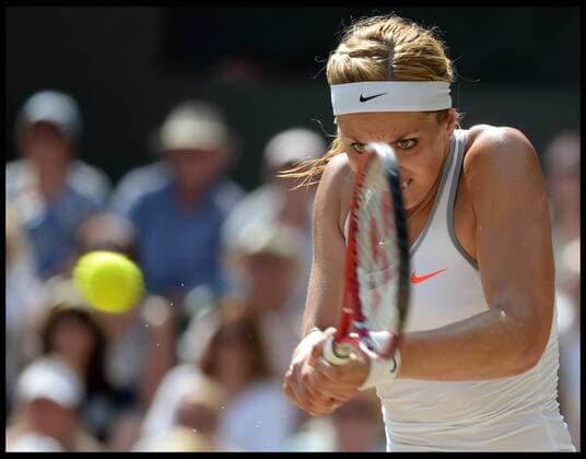 Sabine Lisicki in the Women s Final at the Wimbledon Tennis Championships The All England Lawn Tennis Club, Wimbledon, United Kingdom Saturday, 6th July 2013 AndrewxParsonsx xi-Images  IIM-0190-0058