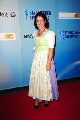Uschi Disl bei der Verleihung Bayerischer Sportpreis 2013 am 06.07.2013 in München Bayerischer Sportpreis 2013, München 