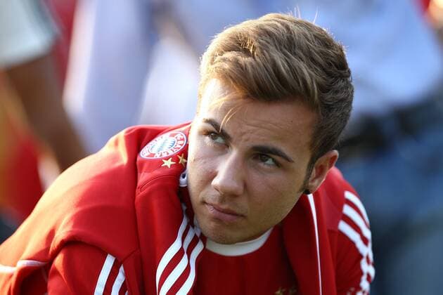 Mario GÖTZE (FC Bayern München), Portrait FC Bayern München vs Paulaner Traumelf --- Trainingslager Trentino --- Fussball --- 1.Bundesliga --- 05.07.2013