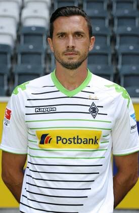 Fussball, Deutschland, Bundesliga, Herren, Mannschafts-Fototermin zur Saison 2013 2014, Vfl Bor. Mönchengladbach: Martin Stranzl (Gladbach). Einzelbild, Portrait, Porträt.
