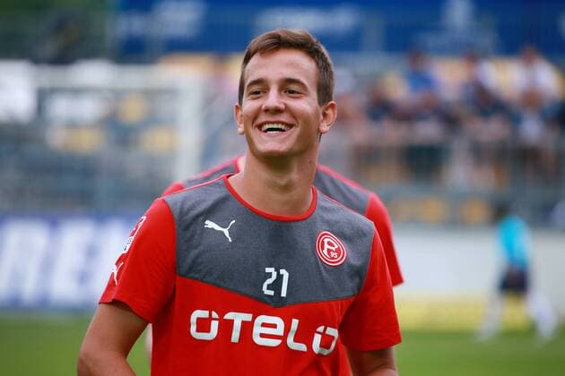 09.06.2013 50. Uhrencup Grenchen Schweiz Saison 2013 2014 Grasshopper Club Zürich - Fortuna - Düsseldorf Bild zeigt Christian Gartner (Fortuna Düsseldorf) Aktion Foto 