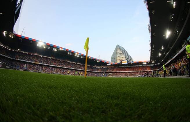 Mittwoch, 10.07.2013, Saison 2013 2014, 1. Bundesliga, St. Jakob-Park Basel, FC Basel 1893 - Blick auf die Gegentribüne im St. Jakob-Park