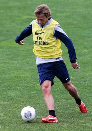 FUSSBALL - PSG, Training STEGERSBACH,AUSTRIA,11.JUL.13 - FUSSBALL - Ligue 1, Paris Saint-Germain FC, IFCS Trainingslager. Bild zeigt Clement Chantome (PSG). 