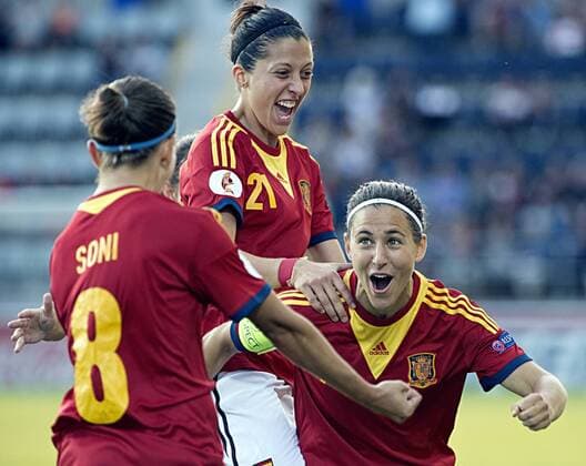 Sweden Linköping 2013 07 12 UEFA Womens Euro 2013 England(ENG) vs Spain(ESP) VERONICA BOQUETE(esp) 0-1 KP031002 