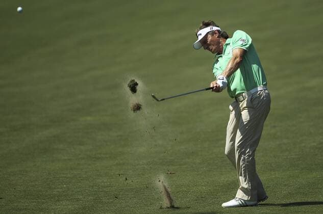July 12, 2013 - Omaha, Nebraska, United States of America - Jul 12, 2013 - Omaha, Nebraska, U.S. - Bernhard Langer uses an iron on his 2nd shot from the 8th fairway during 2nd round action of the 2013 U.S. Senior Open at Omaha Country Club..Michael Spomer Cal Media PGA Golf Herren Golf 2013: U.S. Senior Open July 11-14 - ZUMAc04