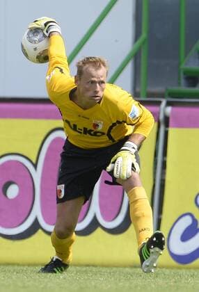 13.07.2013 - Fussball - Saison 2013 2014 - Testspiel Freundschaftsspiel: SpVgg Greuther Fürth - FC Augsburg - - Alexander Manninger (1, FC Augsburg ) Freisteller Einzelbild