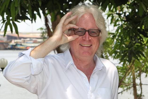 Winfried Schäfer als Nationaltrainer von Thailand in Bangkok in der Anlage seines Apartments am Chaophraya Fluss; 17 05 2013 -