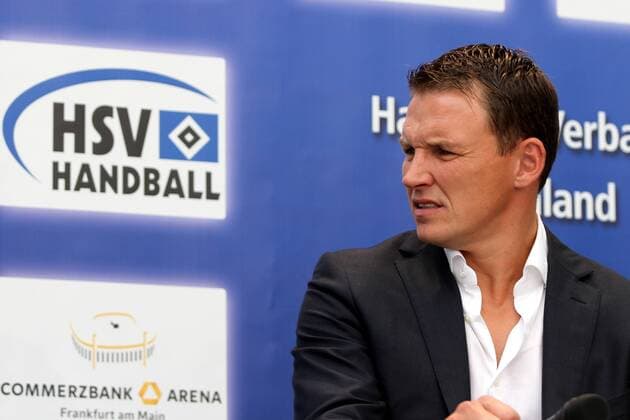 18.07.2013, Frankfurt am Main, Commerzbankarena, Pressekonferenz Tag des Handballs Portrait Frank Rost - Geschäftsführer HSV Handball