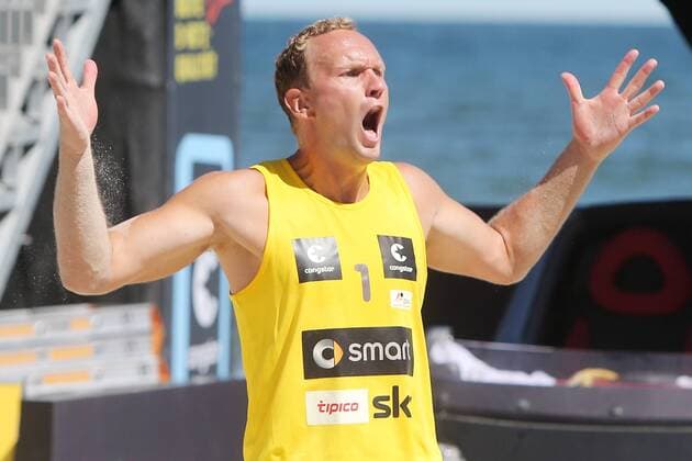 Beachvolleyball: smart beach tour Binz 2013, Supercup - super cup, Marcus Popp, xHOCHxZWEIx xMaltexChristiansx