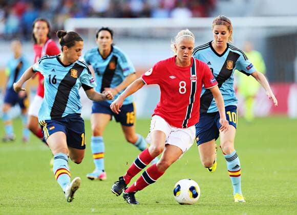 22.07.2013, Kalmar - UEFA Women s EURO 2013 - Norway vs Sweden - Solveig Gulbrandsen - 