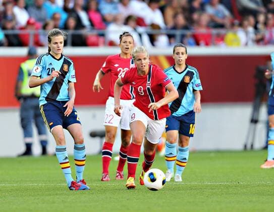 22.07.2013, Kalmar - UEFA Women s EURO 2013 - Norway vs Sweden - Elise Thorsnes - 