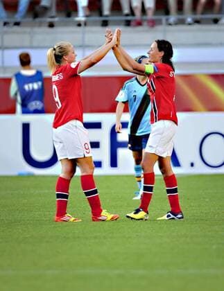 22.07.2013, Kalmar - UEFA Women s EURO 2013 - Norway vs Sweden - Ingvild Stensland - 