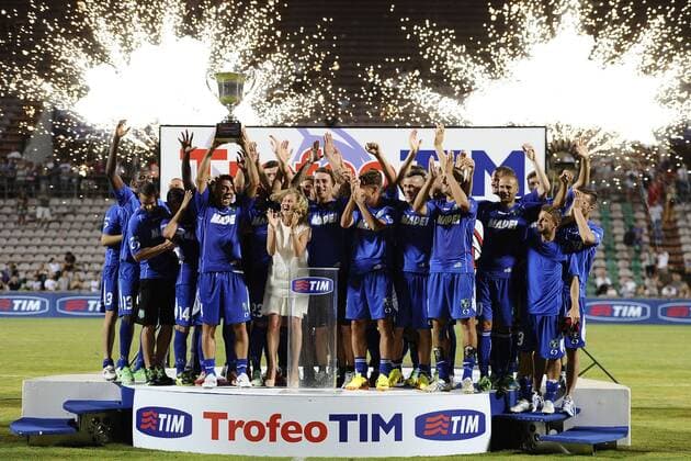 Reggio Emilia 23 07 2013 - US Sassuolo Calcio - Trofeo TIM Sieger 2013 2014 