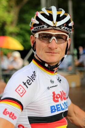 Radrennen Tour de Neuss am Mittwoch, 24. Juli 2013 auf einem Rundkurs in der Innenstadt von Neuss. Sieger Andre Greipel ( GER Team Lotto Belisol ) Andre Greipel beim Radrennen Tour de Neuss