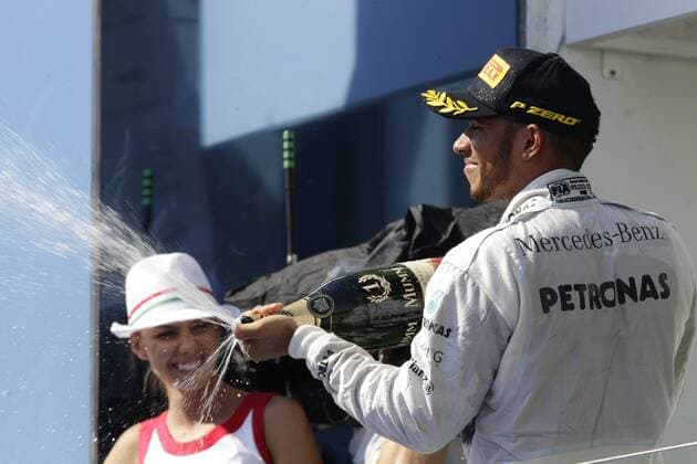 Lewis Hamilton (Mercedes GP) GP Ungarn 2013 GP Ungarn 2013