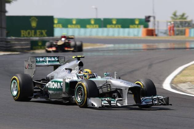 Lewis Hamilton (Mercedes GP) GP Ungarn 2013 GP Ungarn 2013