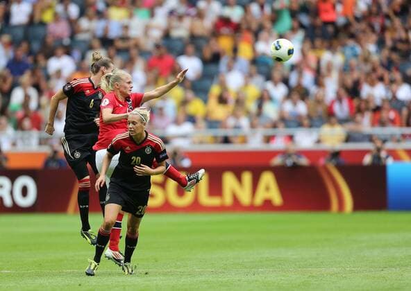 EM , Norway vs Germany 28.juli 2013 , Stockholm , Solna , finale Solveig Gulbrandsen 