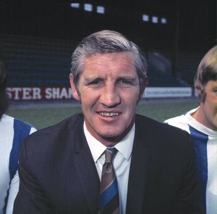 Fußball, Trainerhistorie Wolverhampton Wanderers von 1877 bis heute Football - 1971 1972 season - Huddersfield Town FC photocall Manager Ian Greaves 