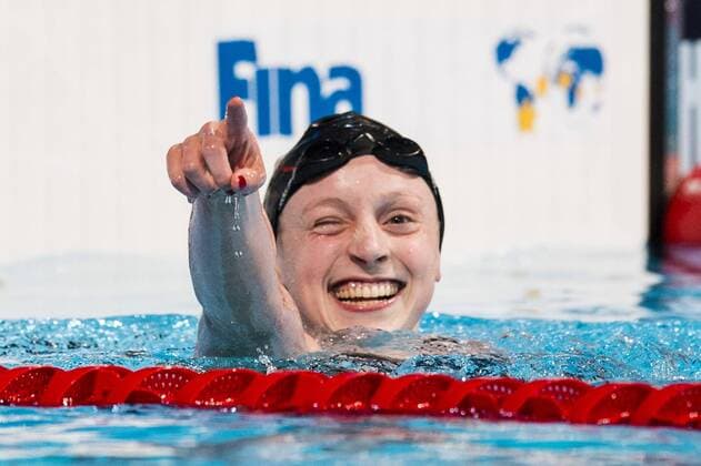LEDECKY Katie United States USA, gold medal and World Record with the time of 15:36.53 1500 freestyle women 15th FINA World Aquatics Championships Day-11 swimming finals Barcelona 19 July - 4 August 2013 Photo G.Scala Insidefoto Deepbluemedia.eu GiorgioxScala