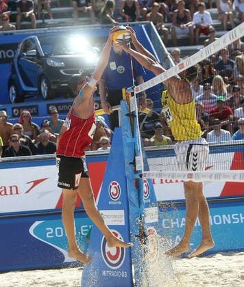 Beachvolleyball. Beach Volleyball Grand Slam 2013. Lorenz PETUTSCHNIG. Klagenfurt, 31.7.2013.