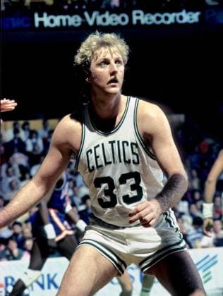 Aug. 5, 2009 - Boston, Massachusetts, U.S - Boston Celtics Larry Bird 1985 NBA Basketball Herren USA 1985 - Larry Bird  - ZUMArry