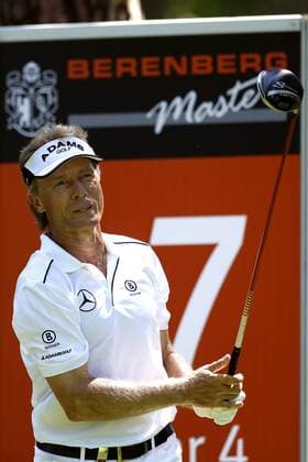 Köln, 02.08.2013, erster Tag, Berenberg Masters im Golf und Land Club Köln, Spieler Bernhard Langer GER Golfturnier