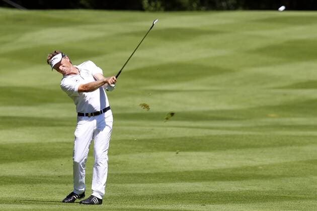 Köln, 02.08.2013, erster Tag, Berenberg Masters im Golf und Land Club Köln, Spieler Bernhard Langer GER Golfturnier
