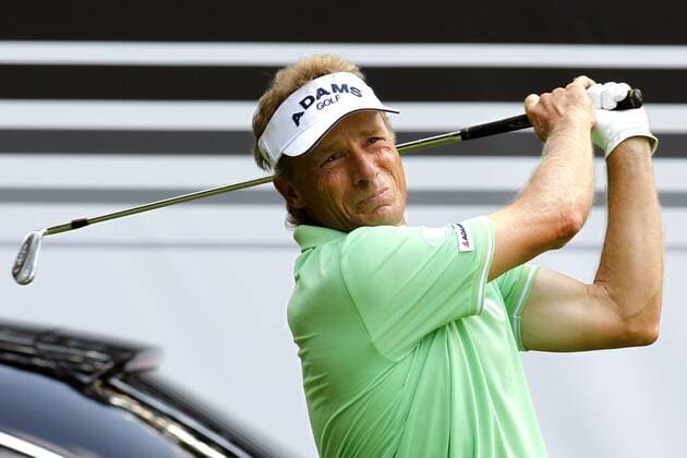 Köln, 03.08.2013, zweiter Tag, Berenberg Masters im Golf und Land Club Köln, Spieler Bernhard Langer GER Golfturnier