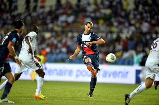 Zlatan Ibrahimovic (psg) FOOTBALL : Paris SG vs Bordeaux - Trophee des champions - 03 08 2013 AnthonyBIBARD FEP Panoramic 