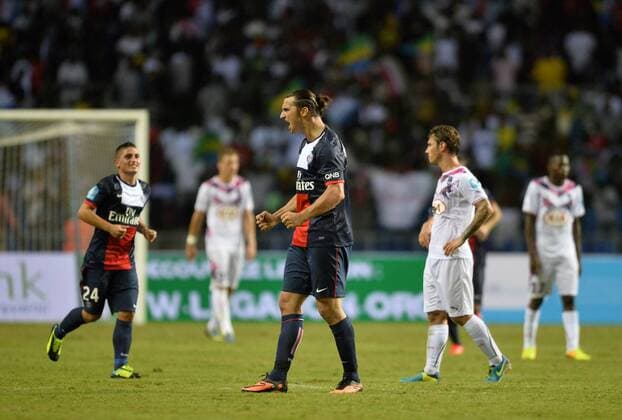 Zlatan Ibrahimovic (psg) -- Paris St. Germain - Girondins Bordeaux - Supercup - - 03 08 2013 AnthonyBIBARD FEP Panoramic 
