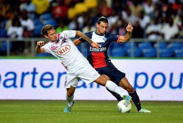 Ludovic Obraniak (bor) - Javier Pastore (psg) -- Paris St. Germain - Girondins Bordeaux - Supercup - - 03 08 2013 AnthonyBIBARD FEP Panoramic 