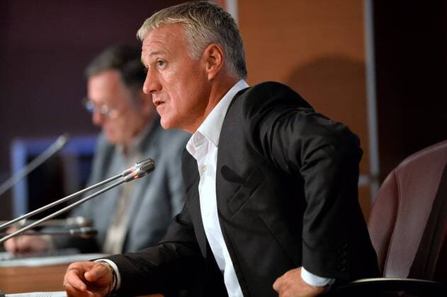 Didier Deschamps - liste des joueurs selectionnes pour le match amical Belgique vs France FOOTBALL : Conference de presse Equipe de France - 08 08 2013 AnthonyBIBARD FEP Panoramic 