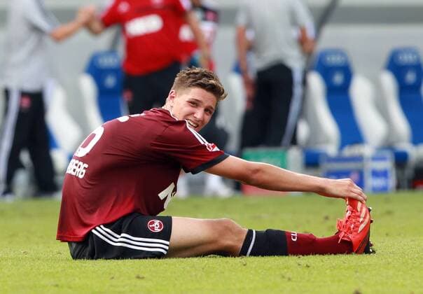 Fussball, 1. BL, 1. Bundesliga, Saison 2013 2014, Herren, Deutschland, 10.08.2013, 1. FC Nürnberg - TSG 1899 Hoffenheim 2-2, v.l. Niklas Stark, 1. FC Nürnberg,