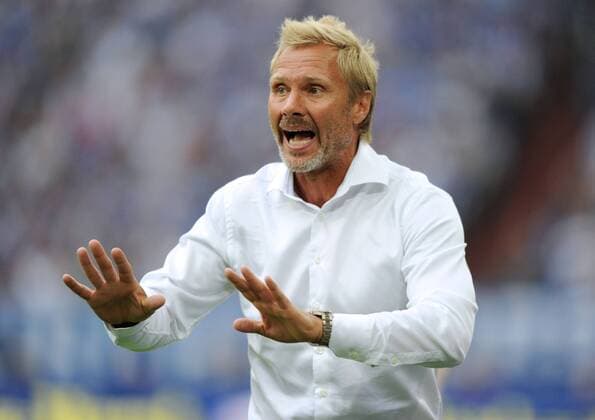 11-08-2013, Fussball, Saison 2013-2014, 1. Bundesliga, 1. Spieltag, FC Schalke 04 - Hamburger SV 3-3, Trainer Thorsten Fink (Hamburger SV)