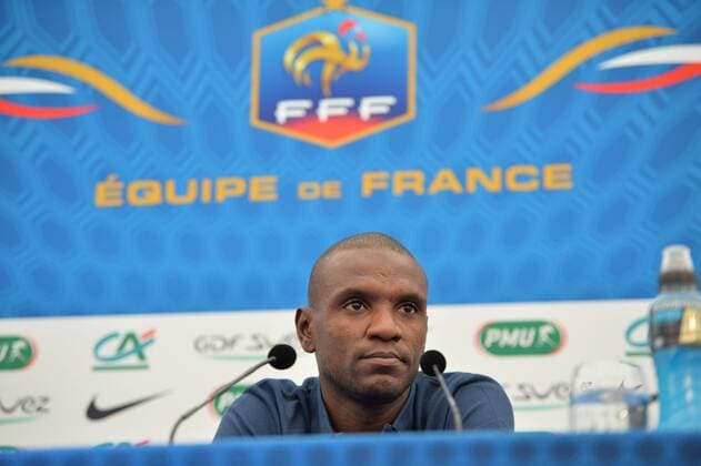 Eric Abidal FOOTBALL : Press Conference France - 12 08 2013 AnthonyBIBARD FEP Panoramic 