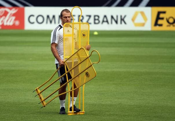 13.08.2013, xsvx, Fussball Deutsche Fussball Nationalmannschaft Training, v.l. Trainer Hans-Dieter HANSI Flick (Deutsche Fussball Nationalmanschaft DFB) Freisteller