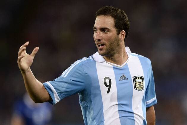 Rome, Stadio Olimpico - Friendly match Italy vs Argentina - Gonzalo Higuain 
